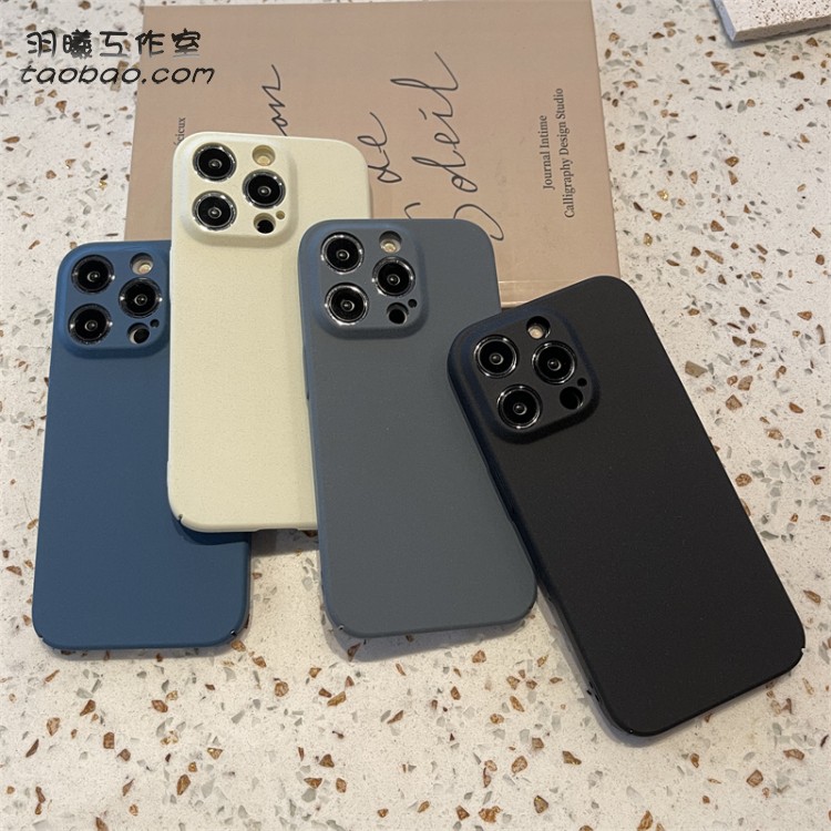 Classic颗粒粗糙细磨岩砂适用魅族20 INFINITY 无界版手机壳全包镜头MeiZu20Pro简约纯色耐脏18s防指纹硬壳21 - 图1