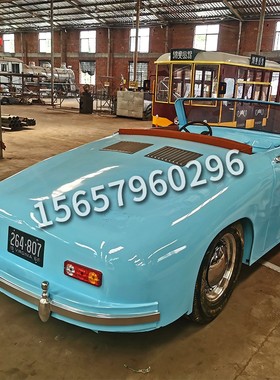 老爷车美陈落地摆件影视道具定制