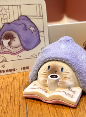 新品可爱手办猫猫PAI一缕温暖盲盒小红书热卖创意桌面摆件装饰品