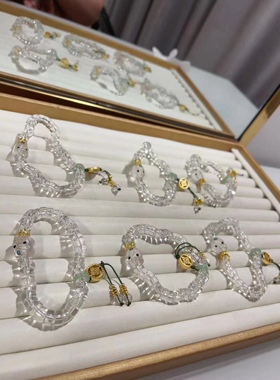 原创新款血巴大肠手串、手链、搭配白水阿呆闪闪的非常好看