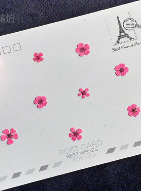 五星花迷你小手球滴胶珍珠梅diy