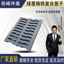 Ductile Iron Composite Resin Rain Grate Drain Gutter Cover Plate Municipal Road Sewer Oil Depot Special