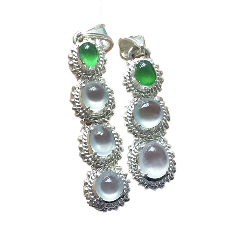 【泰宏】直播天然翡翠冰种阳绿戒面镶嵌吊坠戒指耳钉手链手镯项链,淘宝优惠券,粉丝福利购,淘宝优惠卷