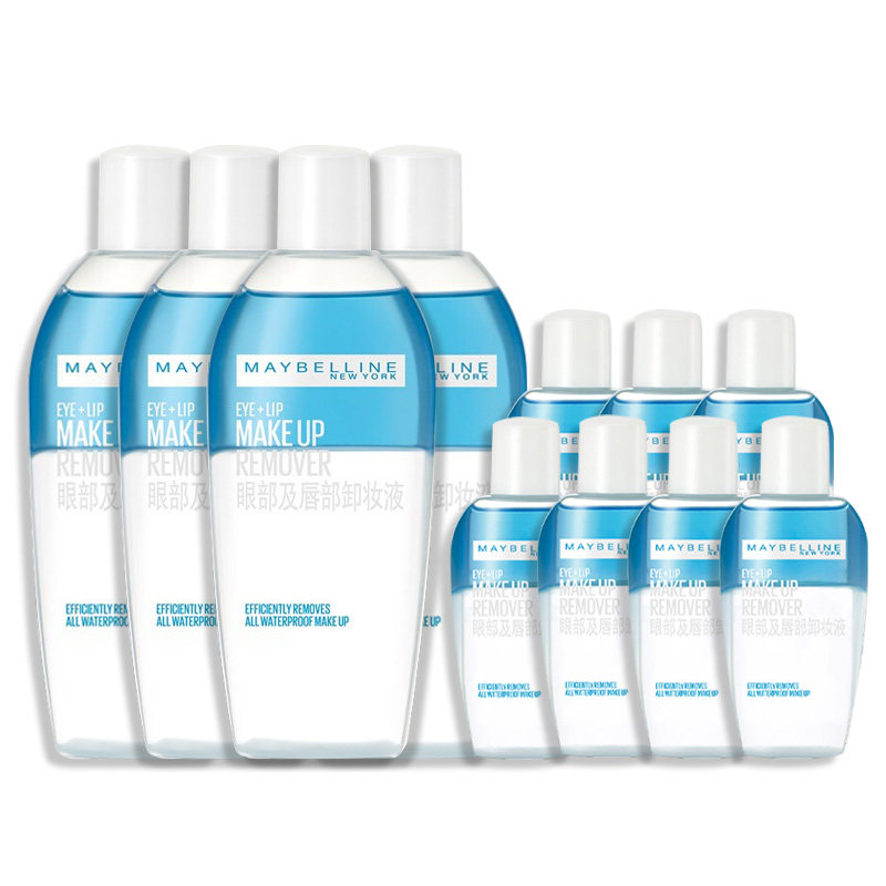 美宝莲眼唇分离清洁脸三合一卸妆液 美宝莲博尼达卸妆