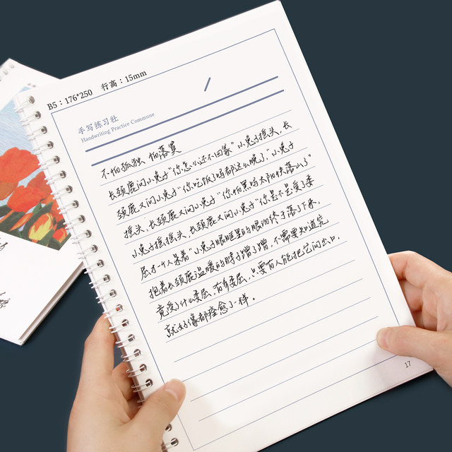 Beautiful and generous font exercises for boys and girls