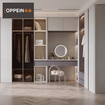 Opie Full House Custom Wardrobe Custom Simple Push Ramen Closet Home Bedroom Sturdy Durable Multilayer Composition Cabinet