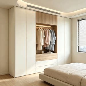 欧派衣柜轻定制成品enf衣柜家用卧室小户型衣橱一门到顶2026新款