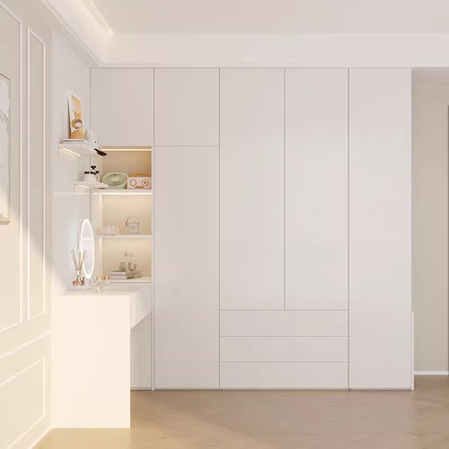 欧派全屋定制家用卧室衣柜定制步入式衣帽间整体家具套餐19800 - 图0