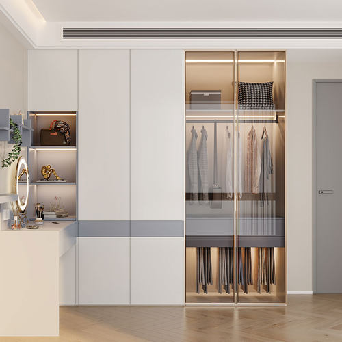 欧派全屋定制家用卧室衣柜定制步入式衣帽间整体家具套餐19800 - 图3