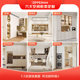 Oppein whole house custom wardrobe home bedroom walk-in closet simple modern cabinet online subsidy