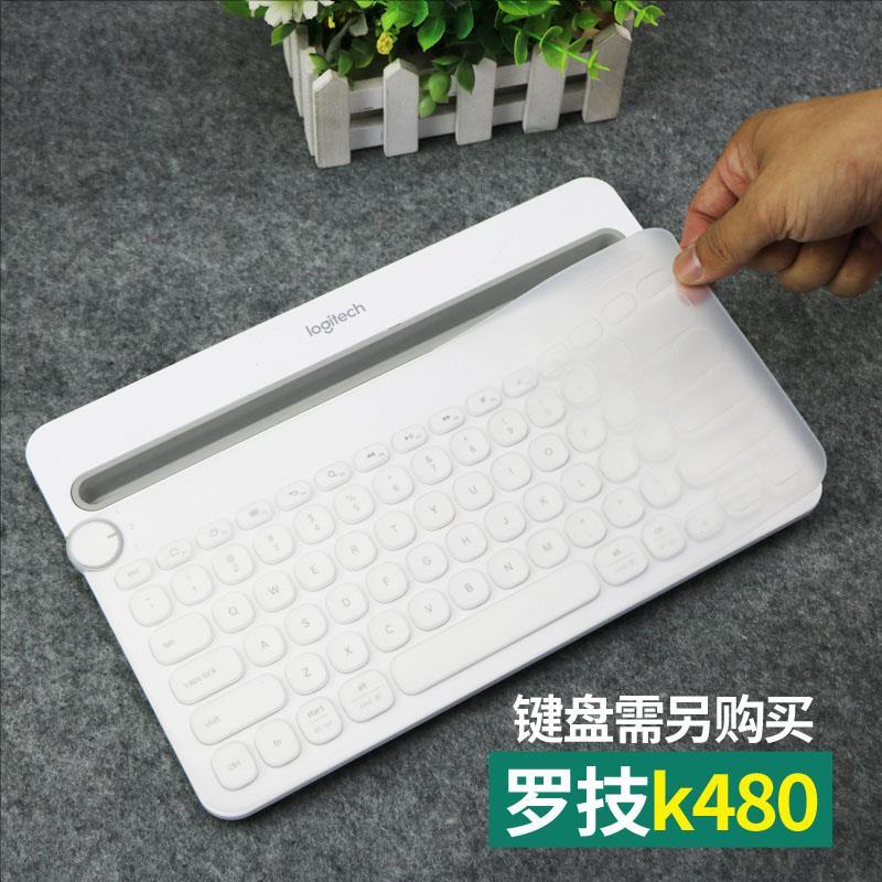 罗技k120K380K480K580 POP keys mini键盘膜硅胶透明防水保护罩 - 图1