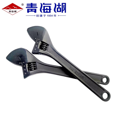青海湖工具正品活动扳手活口活络活头扳子五金工具6/8/10/12/15寸 - 图2