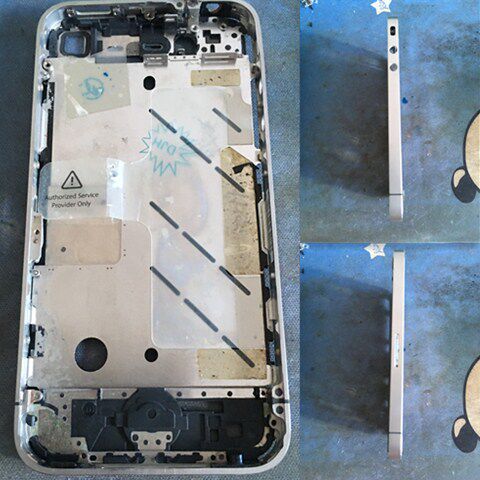 4S电池/wifi/开机音量排线/后盖 边框按/喇叭适用于iphone苹果4S - 图1