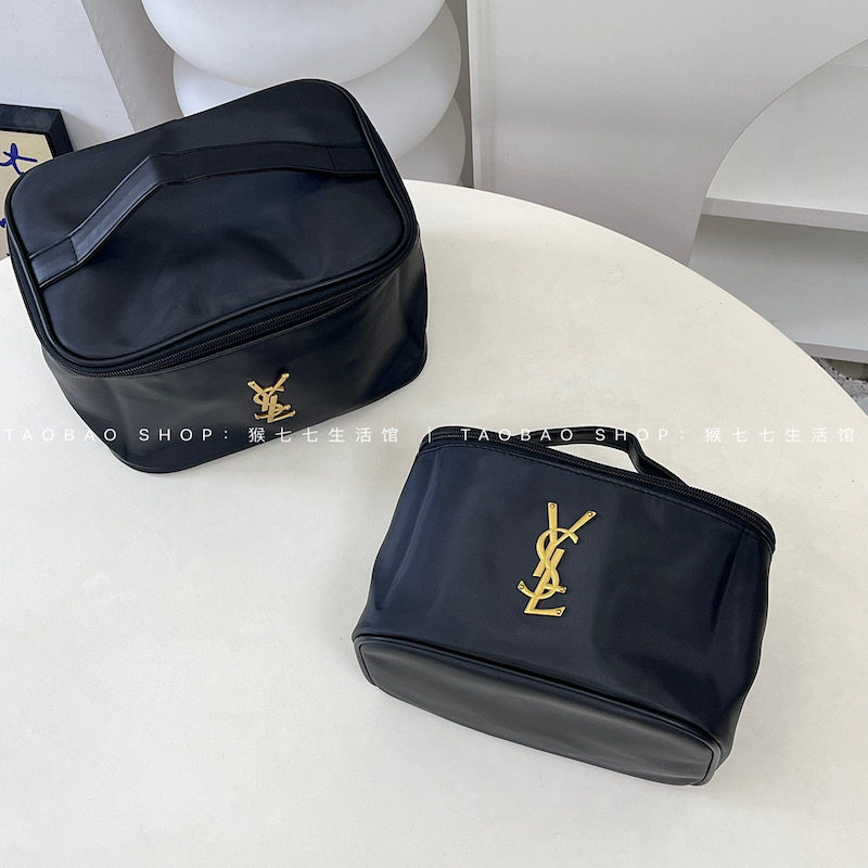 化妆包大容量 高级感字母防水耐脏出差旅行 手提护肤品收纳洗漱包,淘宝优惠券,粉丝福利购,淘宝优惠卷