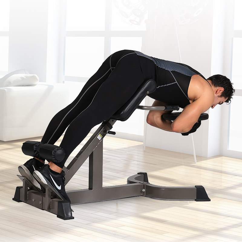 驰尚罗马椅健身器商用家用罗马凳山羊挺身器腰部训练多功能健身椅 - 图0