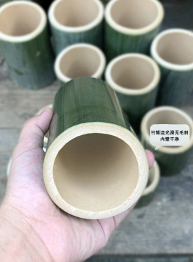 家用空心新鲜蒸饭枕头竹筒罐