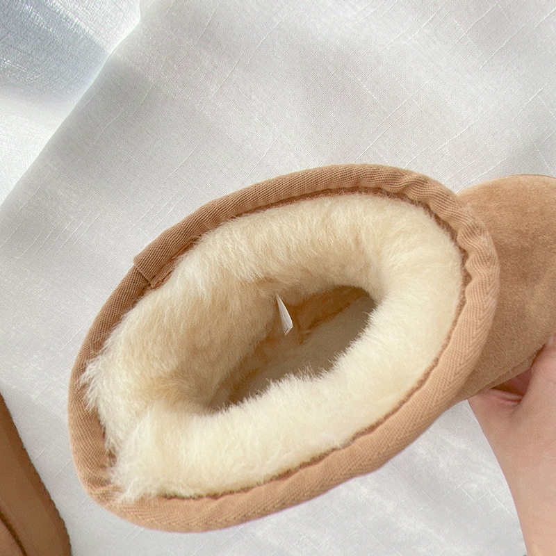 厚底雪地靴女皮毛一体防滑增高外穿女靴秋冬保暖松糕跟短筒冬鞋,淘宝优惠券,粉丝福利购,淘宝优惠卷