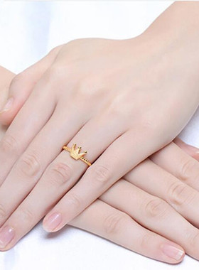 越南沙金时尚款风开口戒指