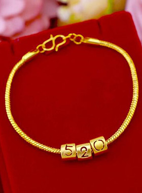 1314越南沙金蛇骨手链小红书同款