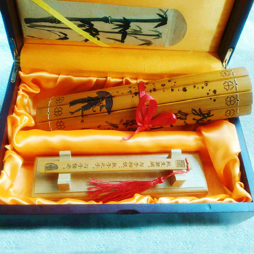 创意礼物定制竹简情书送女友diy表白生日纪念日恋爱结婚周年纪念 - 图2