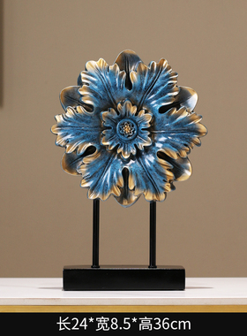 办公室装饰书房室内摆件马北欧美