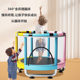 Hedgehog play children's indoor trampoline anti-rollover