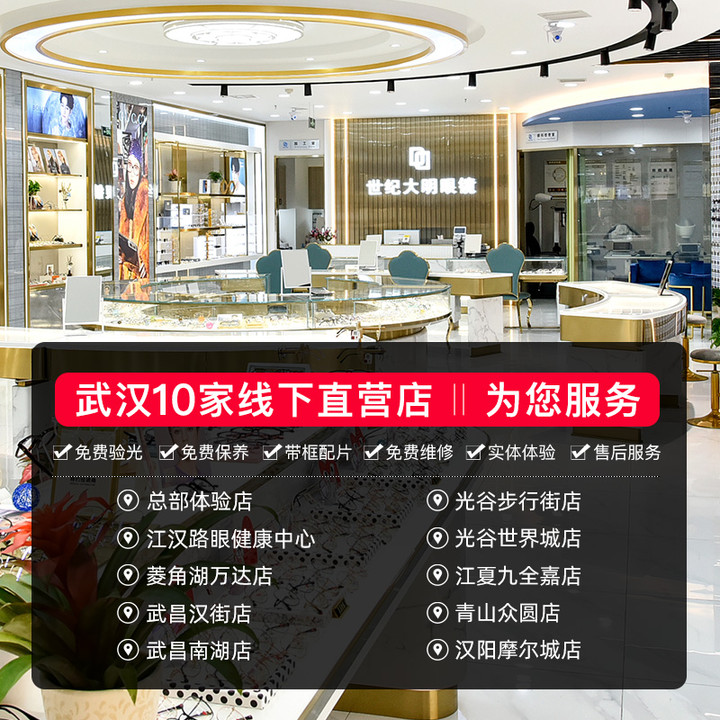 [假一罚十]依视路1.61钻晶膜岩 / A4防蓝光镜片均享优惠 - 图3