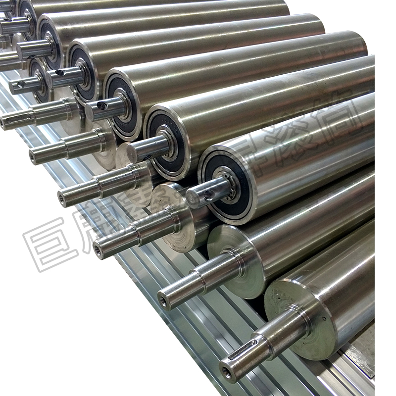 输送机头尾轮主动从动轴不锈钢滚筒重型滚筒输送辊筒包聚氨酯滚筒 - 图0
