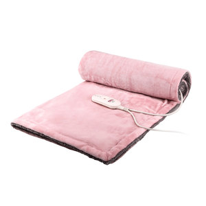 南极人小型电热毯盖腿加热坐垫毛毯保暖身毯办公室冬天取暖脚神器