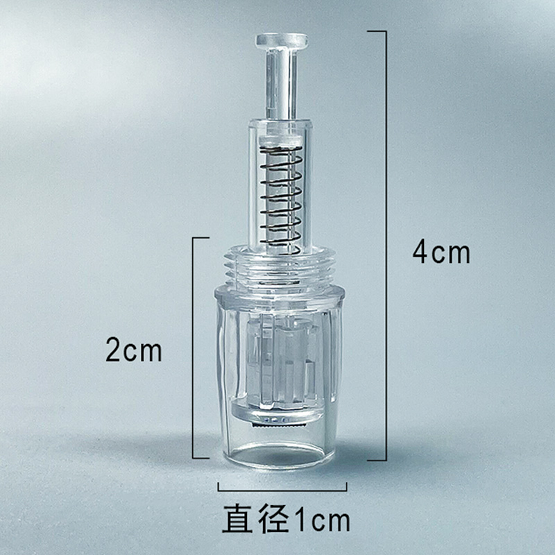 纳米微晶微针头飞梭仪MTS导入头圆晶方晶3D5D通用款4厘米纳晶配件-图0