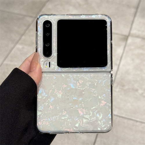 高级感手提珍珠挂链适用华为purax手机壳新款创意ins贝壳纹pura典藏版女款奢华简约全包超薄个性网红时尚防摔 - 图1