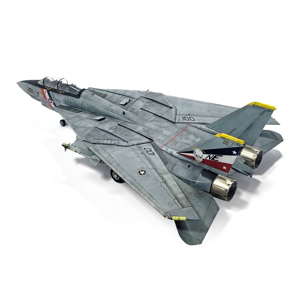 铸造模型 爱德美 12370 1/48 F-14D 超级雄猫 VF-2赏金猎人 - 图1