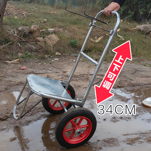 装口袋神器农用撑袋子支架轮支撑架收粮食玉米稻灌袋器撑袋器谷子 - 图3