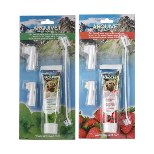Зубная паста, лечебный оральный гигиенический набор зубных щеток, мятная свежая клубника, домашний питомец