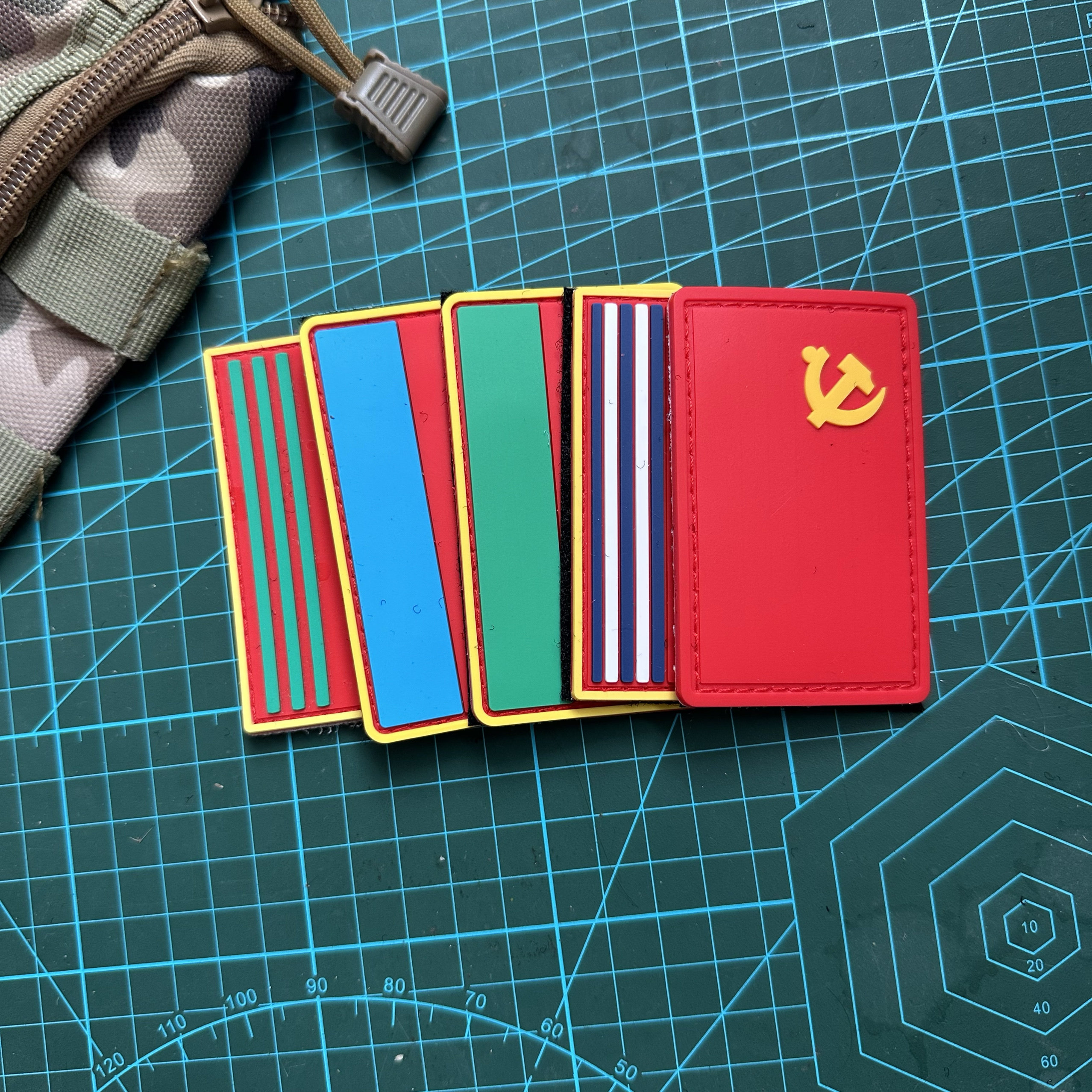 PVC橡胶中国党爱国旗魔术贴章臂章战术贴章胸章贴章个性DIY背包贴,淘宝优惠券,粉丝福利购,淘宝优惠卷