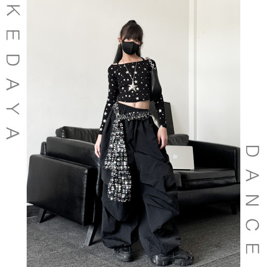 Trendy cool girls jazz dance girls set