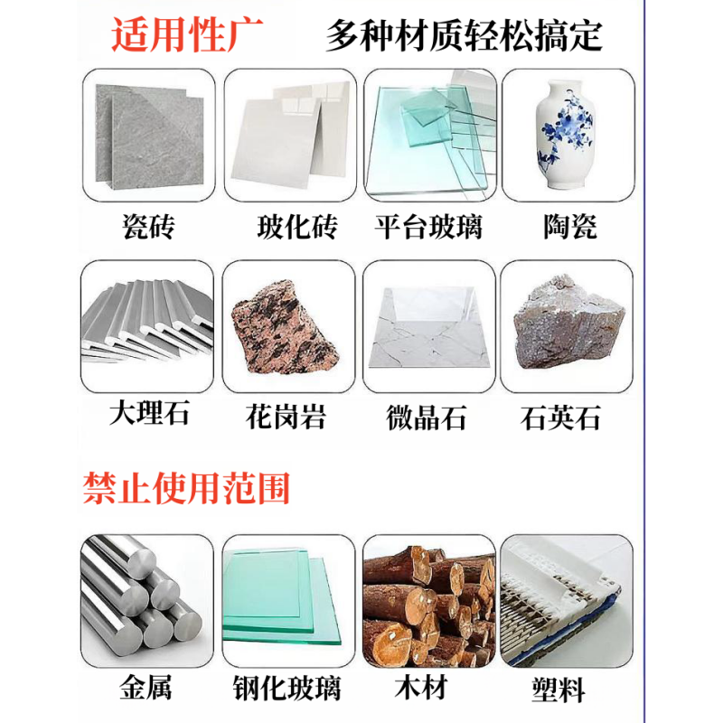 角磨机石材开孔器 大理石陶瓷砖扩孔钻头石英石玻璃钻 人造石钻头