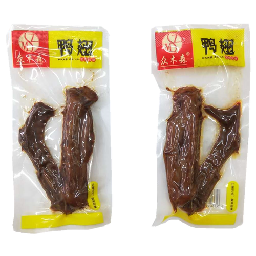 众木森鸭翅黑鸭风味散装称重500g卤熟食麻辣小吃休闲食品湖南特产 - 图3