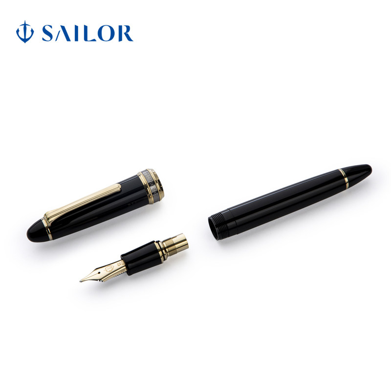 【礼物】日本文具大赏 SAILOR 写乐 新版长刀研10-7121/7122 大型鱼雷金夹/银夹21K金尖练字书写钢笔,淘宝优惠券,粉丝福利购,淘宝优惠卷