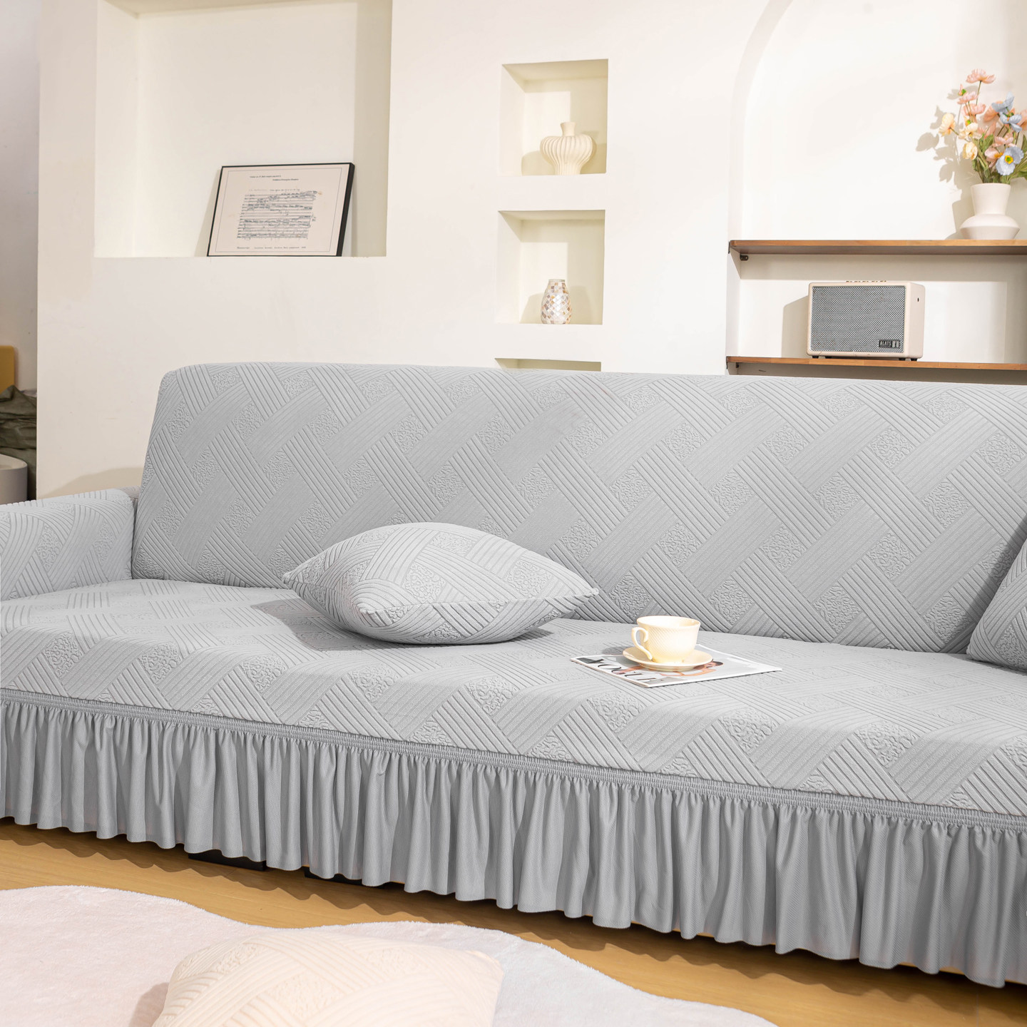 沙发垫四季通用防滑加厚客厅三人一字直排皮沙发套罩全包盖巾全包,淘宝优惠券,粉丝福利购,淘宝优惠卷