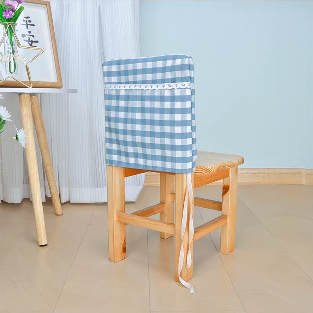 定制幼儿园椅背套儿童专用图书收纳袋简约加厚格子布艺小椅子套罩,淘宝优惠券,粉丝福利购,淘宝优惠卷