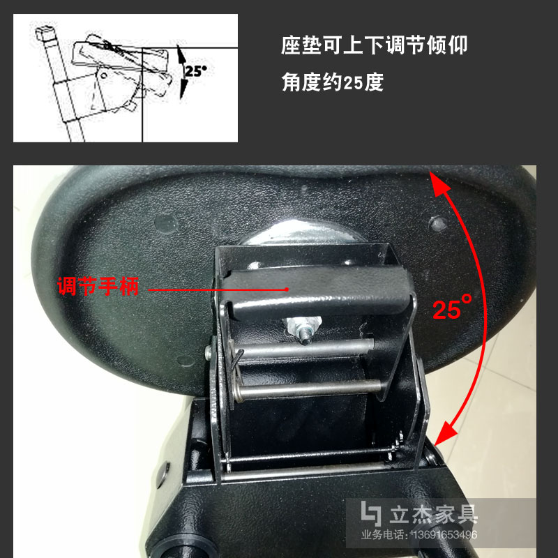 立杰站靠椅生产线员工椅子实验室维修员长期站立工作抗疲劳站立椅 - 图0