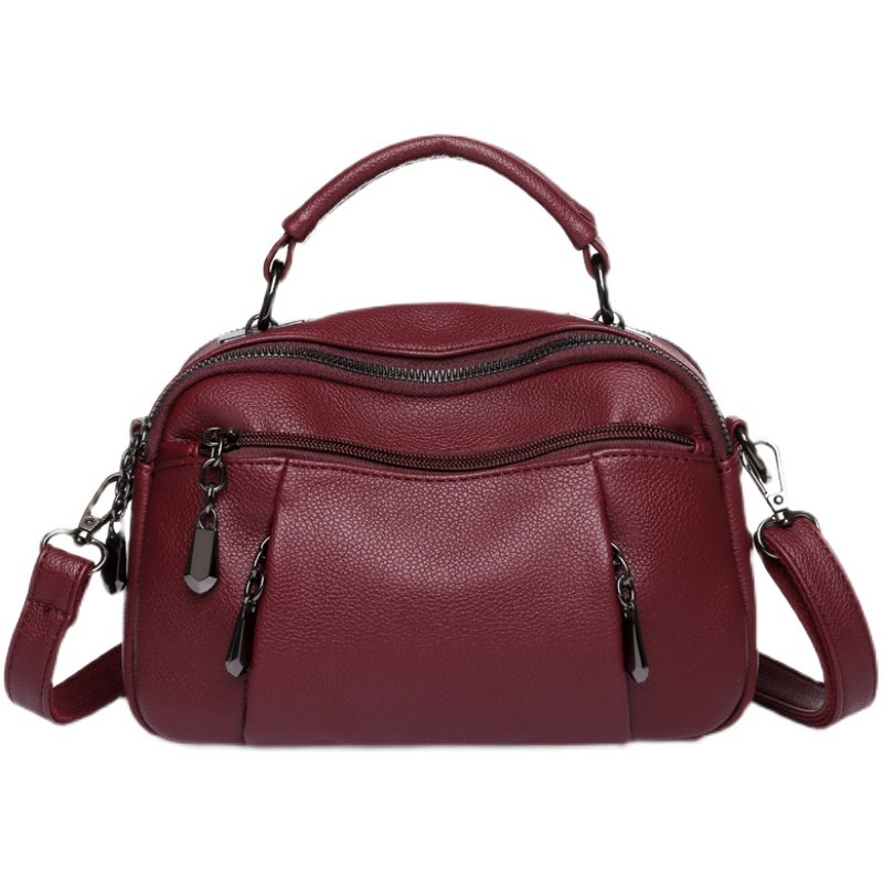 正品真皮斜挎包女士包包2025新款女包小包送妈妈包中年手提单肩包,淘宝优惠券,粉丝福利购,淘宝优惠卷