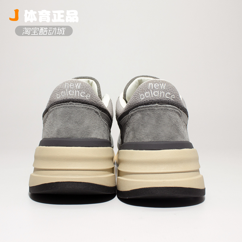 NEW BALANCE 997R男女灰色复古低帮休闲鞋增高跑步鞋 U997RHA-图2