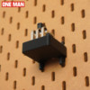 USB disk data cable storage magnetic hole board punch-free wall wire storage accessories