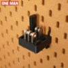 USB disk data cable storage magnetic hole board punch-free wall wire storage accessories