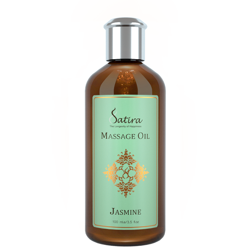 茉莉精油按摩全身通经络推油纯露 satira海外复方精油