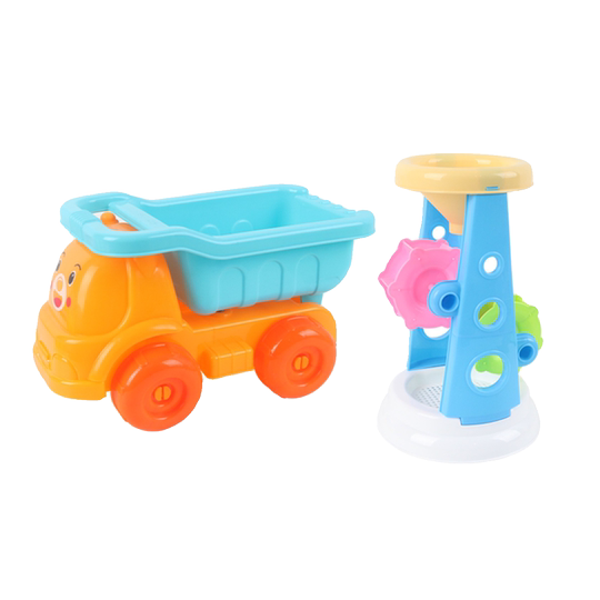 儿童沙滩玩具套装宝宝玩沙子挖沙土工具沙漏车铲子桶厂家批量发