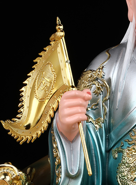 掌堂教主胡天刚神像家用供奉胡五太爷像体真身树脂摆件胡氏三兄弟