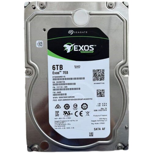 拆机希捷ST6000NM0115/021A/7200转256MSATA企业级6T硬盘银河 - 图0